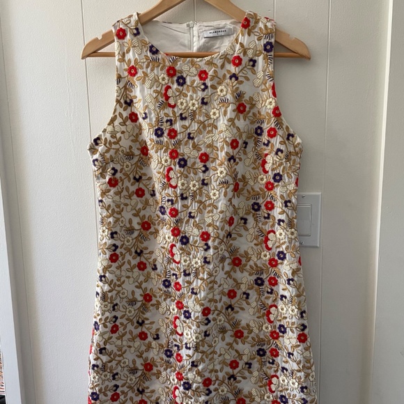 ASOS Embroidered Brocade Shift Dress - Picture 2 of 3